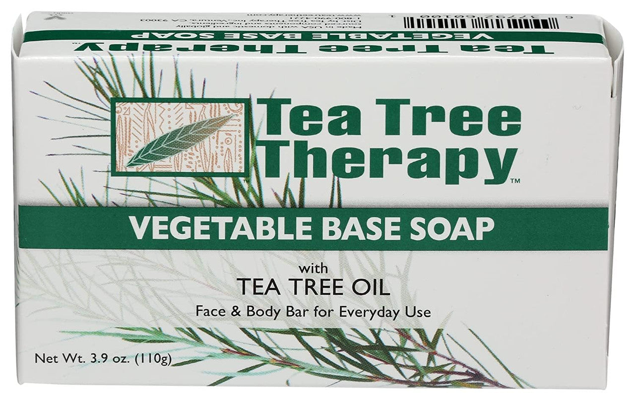 Tea Tree Therapy Vegetable Base Soap, 3.9 Oz